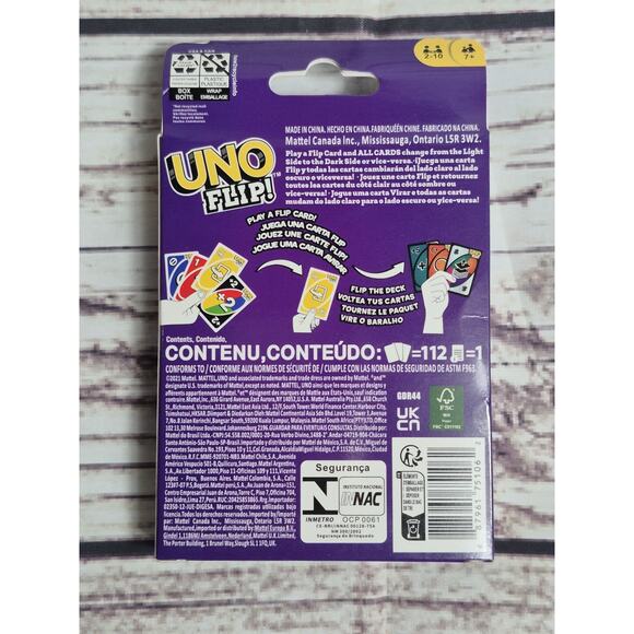 Three (3) Packs of Uno Cards-Uno Emoji, Get Wild 4 Uno & Uno Flip, All New - Picture 5 of 7